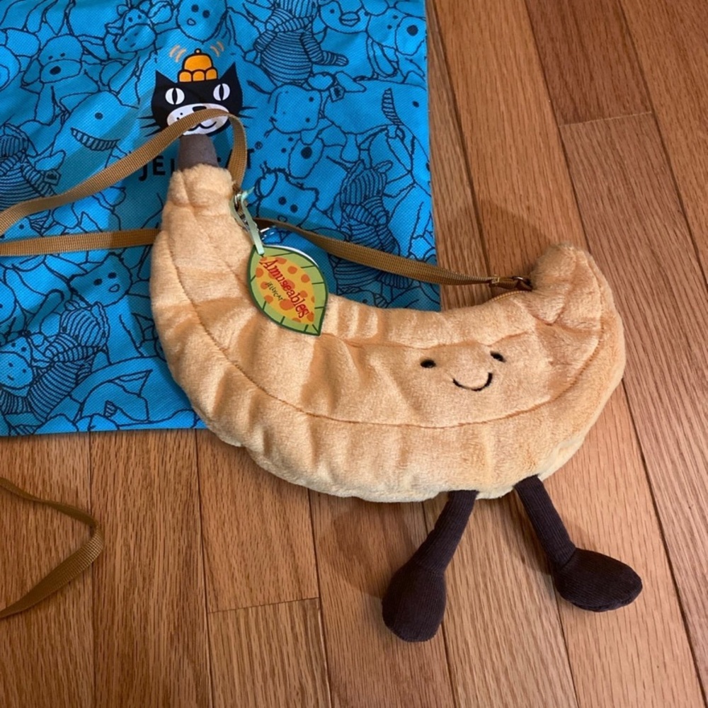 NEW Jellycat Banana Bag Amusable